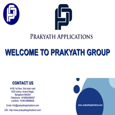Prakyath Applications Pvt Ltd