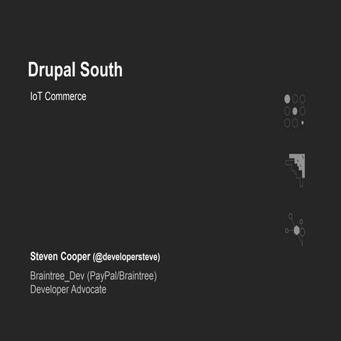 Drupal South - IoT Commerce