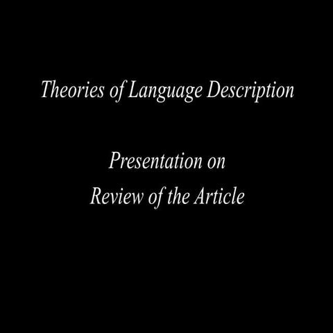 Ren Hulin, X. N. (2014). A study of Chomsky's Universal Grammar in Second Lan...