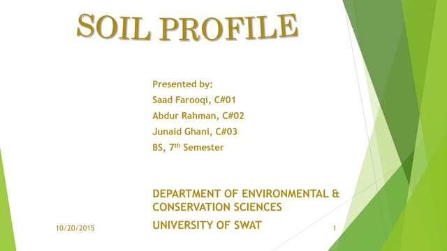 Soil Profile