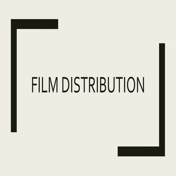 Film Distribution