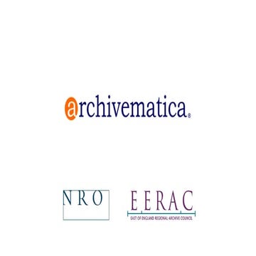 Archivematica and Local Authority Archive Services