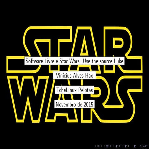 Software Livre e Star Wars