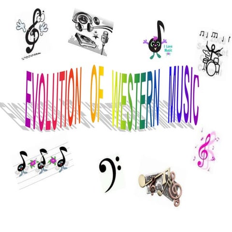 Evolution of western music