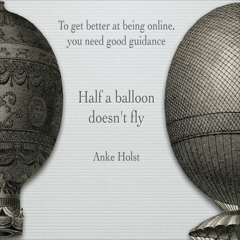 Half a Balloon doesn't fly