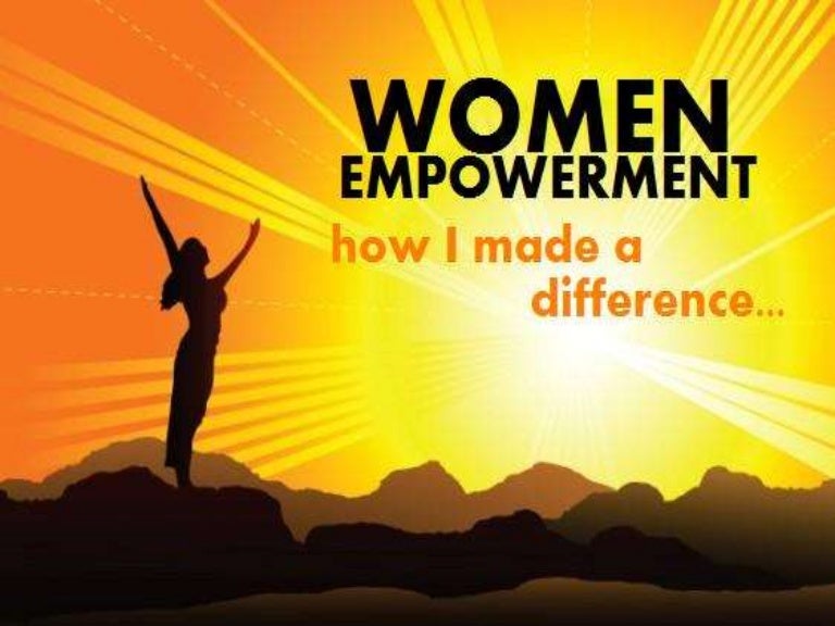 Women empowerment ppt download picture