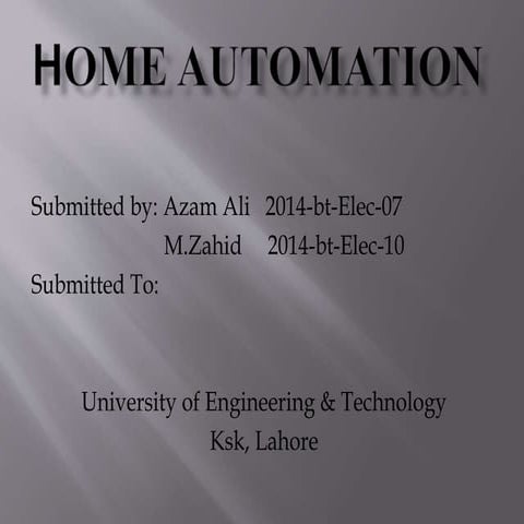 home automation