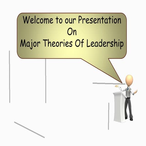 Major Theories Of Leadership