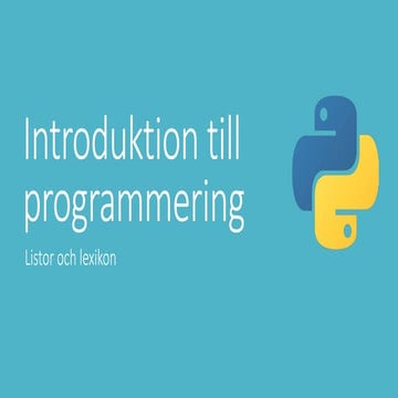 HT16 - DA354A - Nästlade loopar | PDF