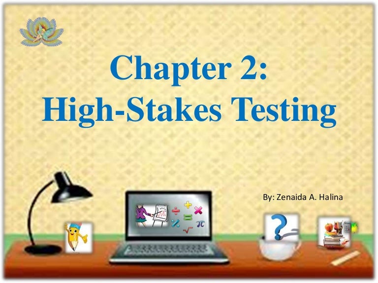 High stakes exams picture