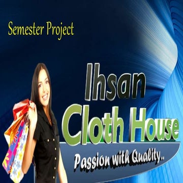 Online Cloth Shop with inventry System