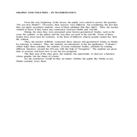 Presentation shapes ict (maths)