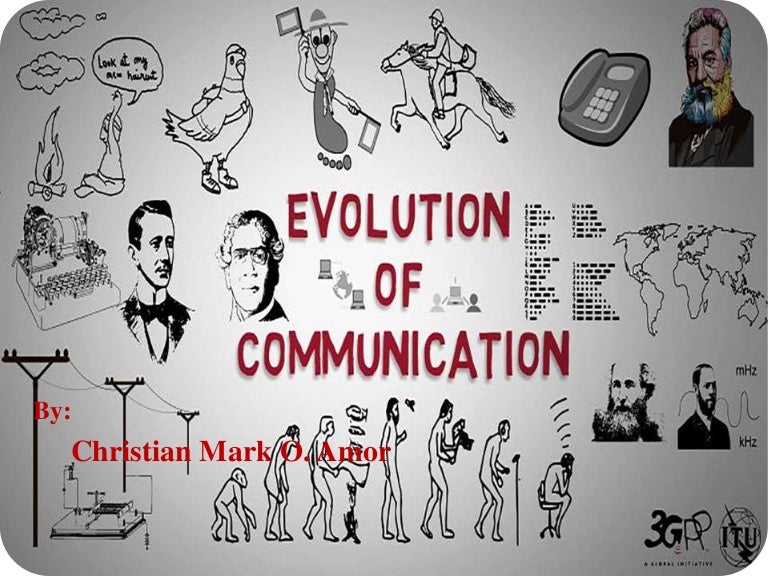 evolution of communication essay brainly