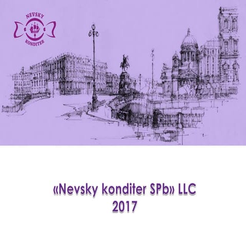 Presentation Nevsky Konditer SPb
