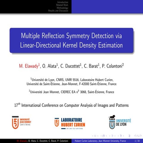 Multiple Reflection Symmetry Detection via Linear-Directional Kernel Density ...