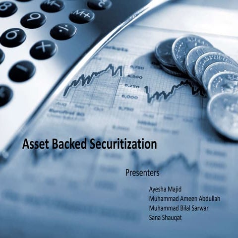 Presentation on Asset Backed Securities