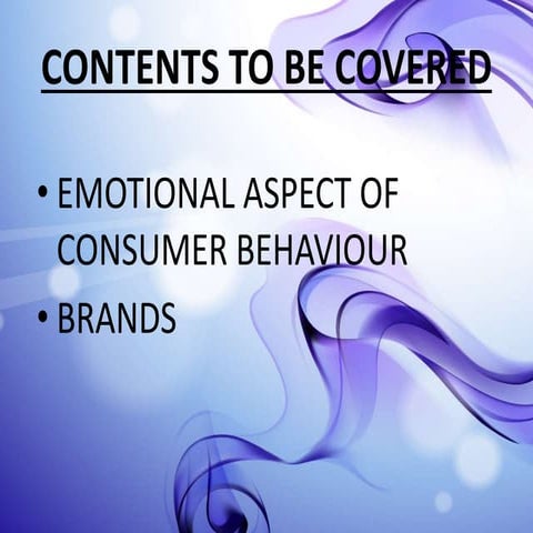 Consumer Behaviour