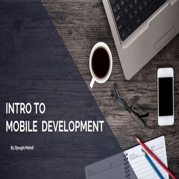 intro to mobile developement | PPT