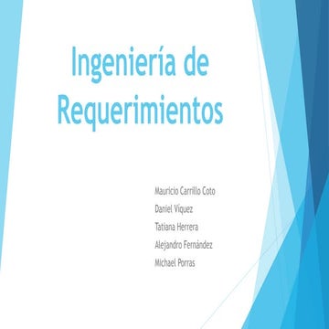 Ingenieria de Requerimientos
