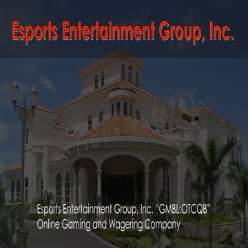 Esports Presentation