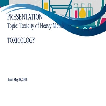 Toxicity of Heavy Metals 