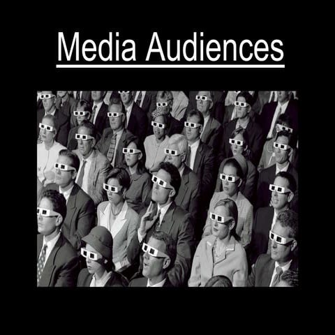 Media Audiences 