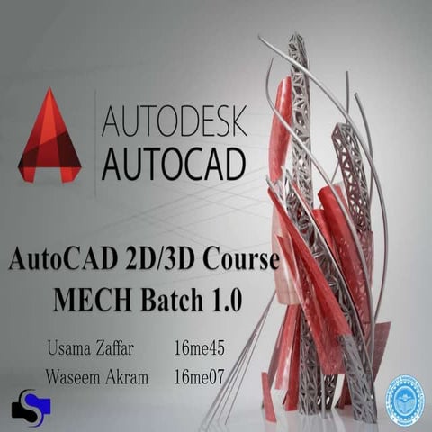 AutoCAD 2D & 3D