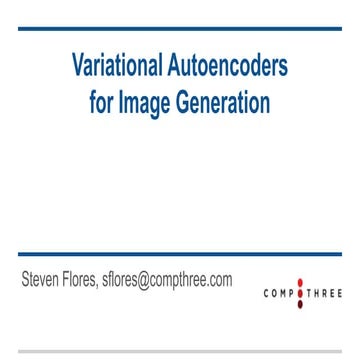 Variational Autoencoders For Image Generation | PDF