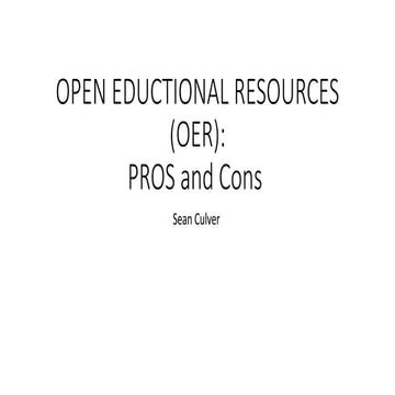 OER Presentation