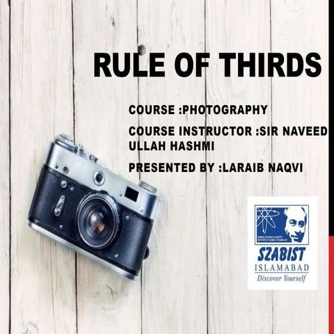 Rule of Thirds