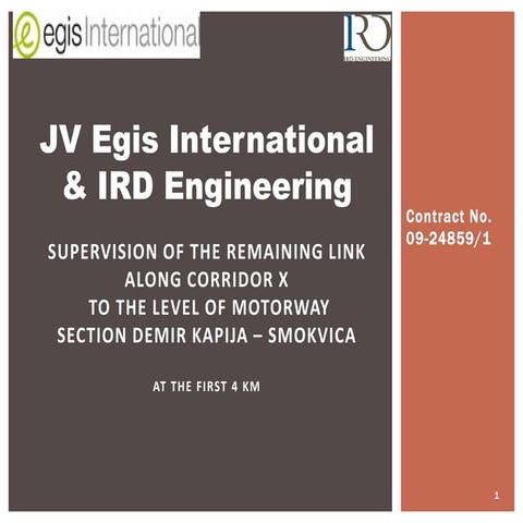 Presentation 1 st 4 km