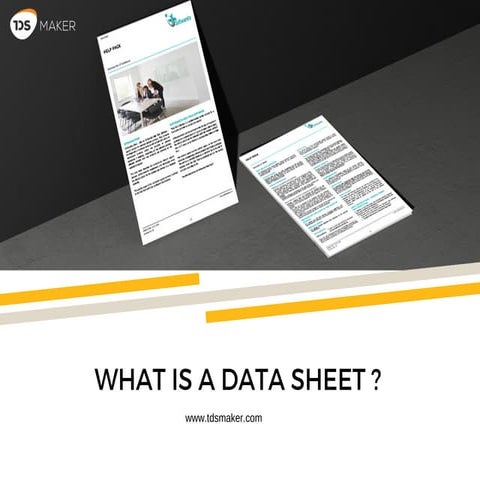 What is a data sheet ?