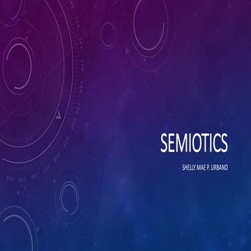 Semiotics (Lit Crit)