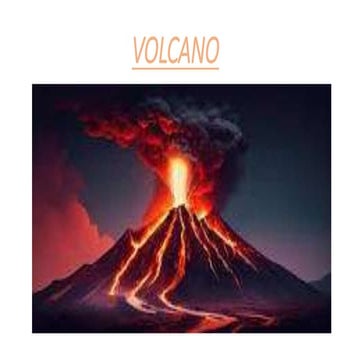 Presentation of Group 2 - Topic Volcanoes | PPTX