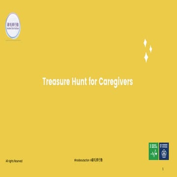 Treasure Hunt for Caregivers