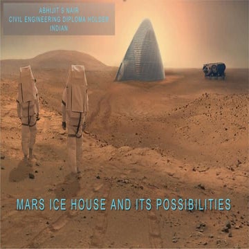 Mars ice house project | PPTX