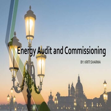 energy Audit and types of audit | PPTX