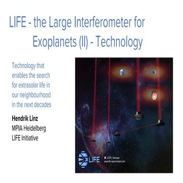 The Large Interferometer For Exoplanets (LIFE) II: Key Methods and Technologies