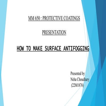 antifogging coatings.pptx