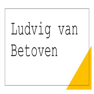 Ludvig van Betoven | PPT