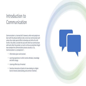 Communication | PPT