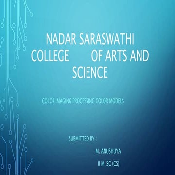 Digital image processing. PPT