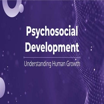 presentation is for psyschosocial development theory of erik