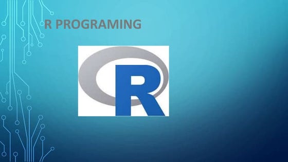 R programming | PPT