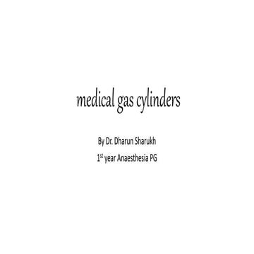 medical gas cylinders ppt medicabfdrtsds