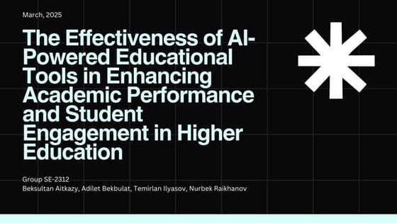 The effectiveness of ai powered educational tools in enhancing academic perfo...