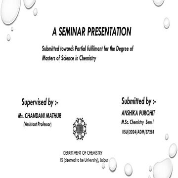 Presentation.pptx M.Sc. chemistry degree