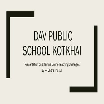 Effective online strategies for teaching English