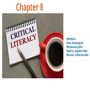 Critical literacy and history of critical literacy theory.pptx