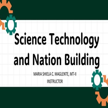 PRESENTATION-4 in the subject Science and Tech